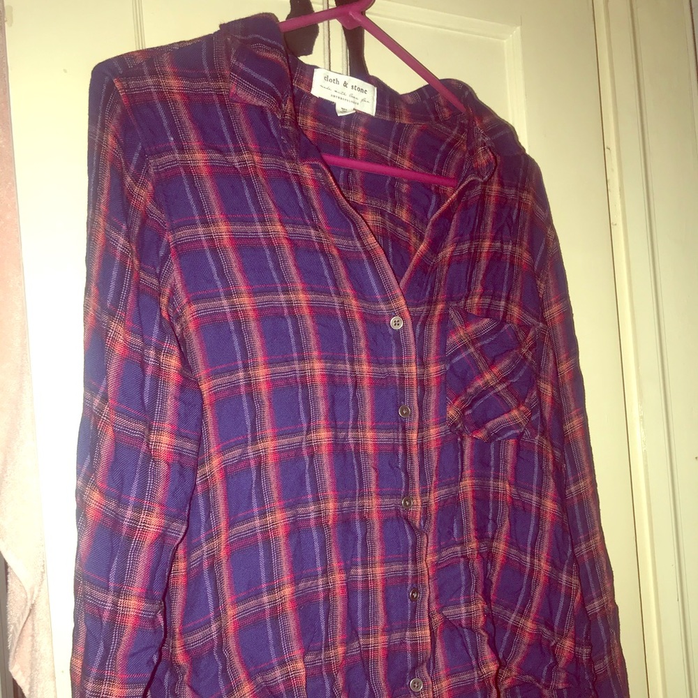 Anthropologie flannel